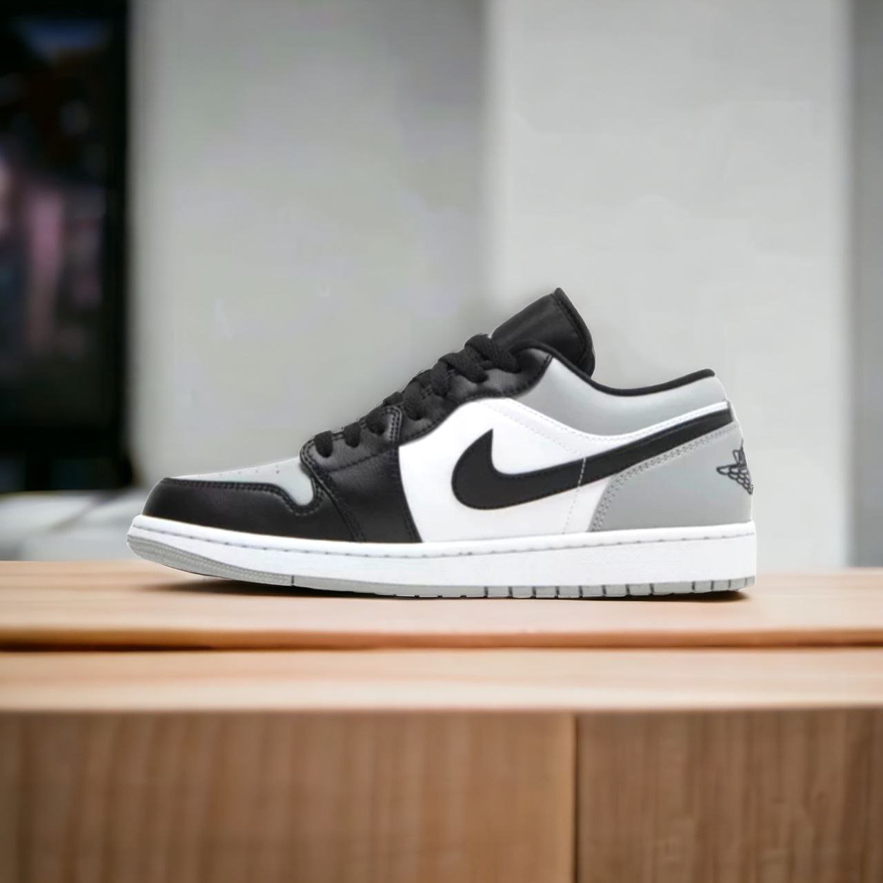 Air Jordan 1 || Color – Black & Ash || Low Neck || Grade – OEM