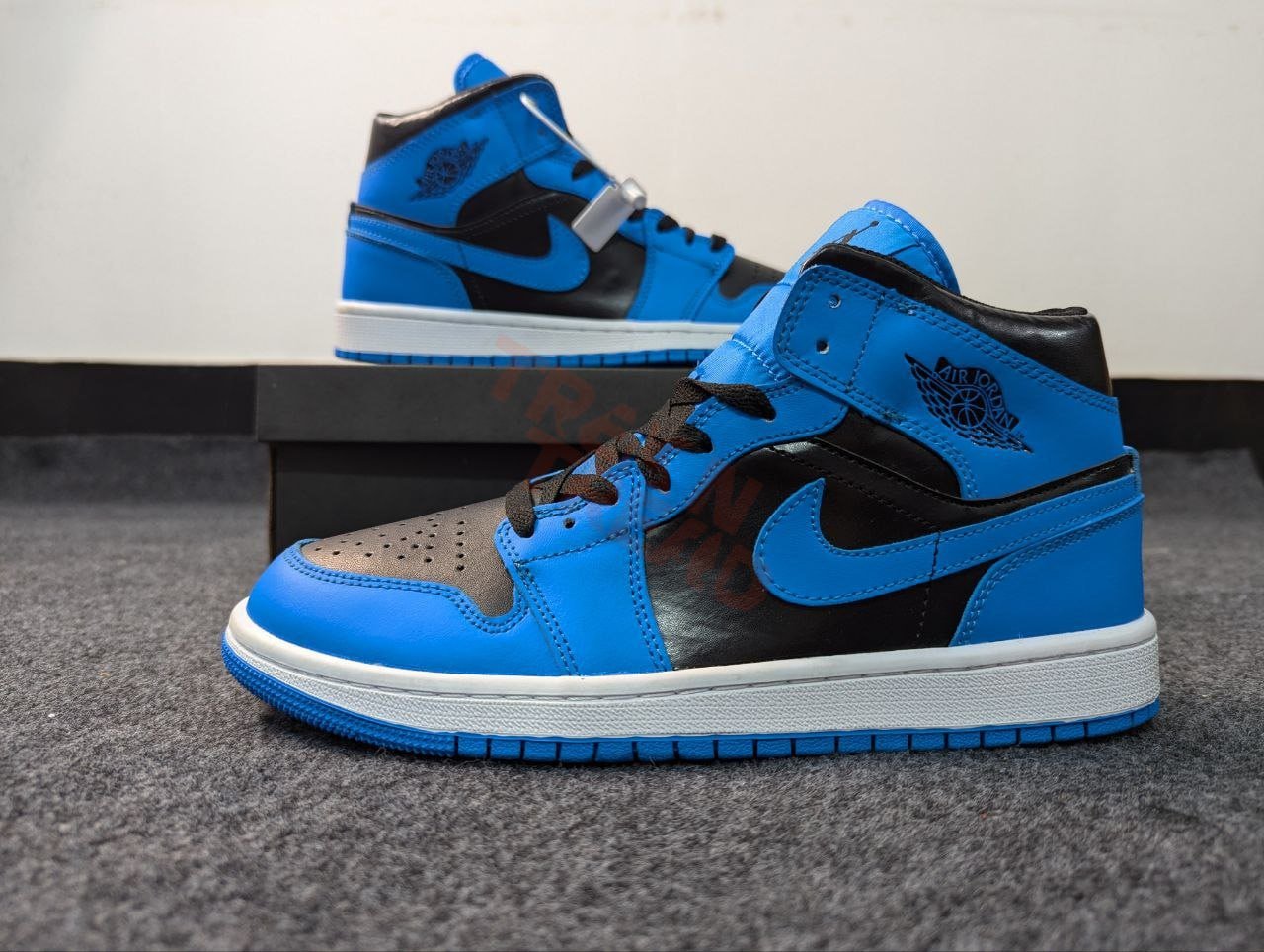 Air Jordan 1 || Color – Blue & Black || High Neck || Grade – 1:1