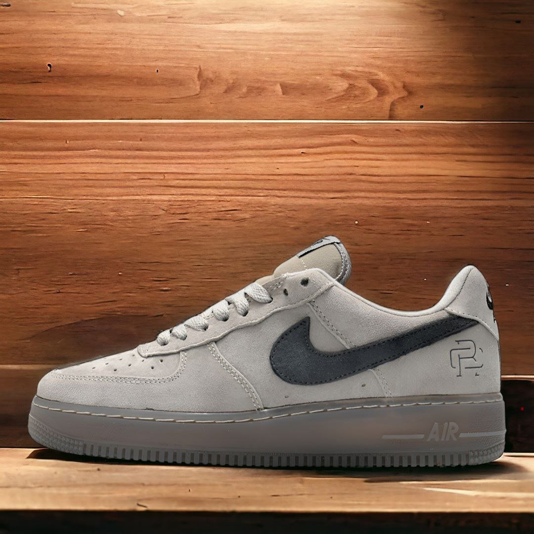Air Force 1 || Color – Ash & Black || High Neck || Grade – 1:1
