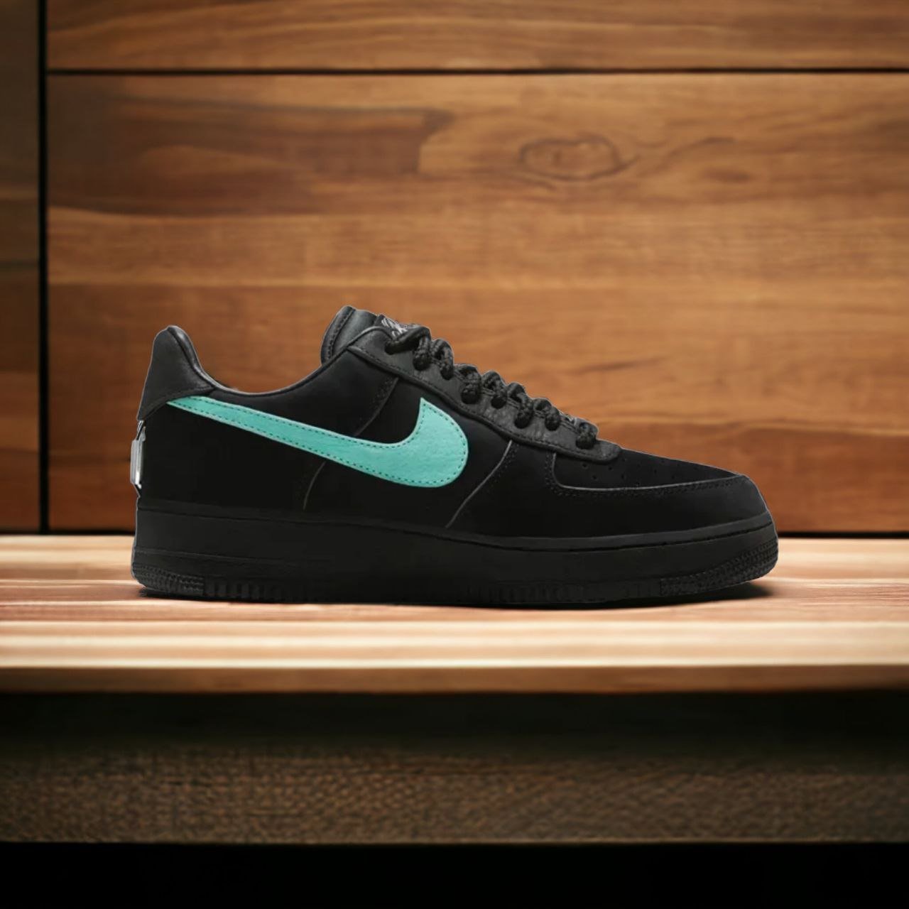 Air Force 1 || Colour - Black Aqua || Low Neck || Grade – OEM