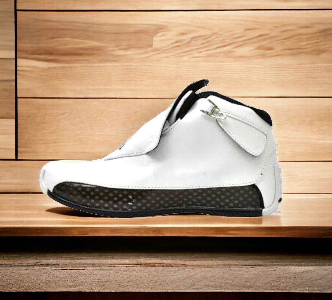 Air Jordan 18 || Color - White & Black || Grade – 1:1