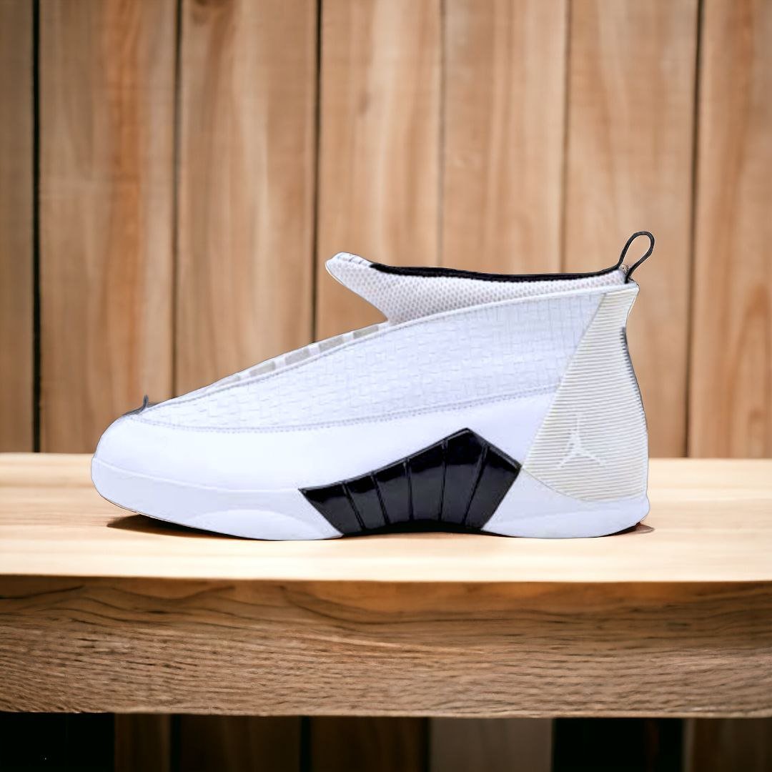Air Jordan 15 || Colour - White & Black || Grade – 1:1
