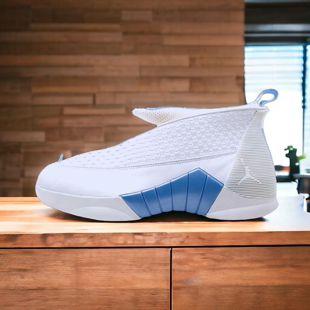 Air Jordan 15 || Color - White & Blue || Grade – 1:1