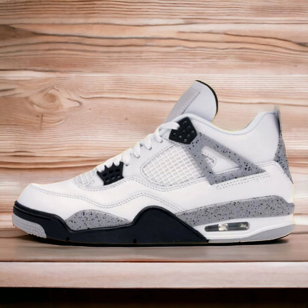 Air Jordan 4 || Color – White || Low Neck || Grade – OEM