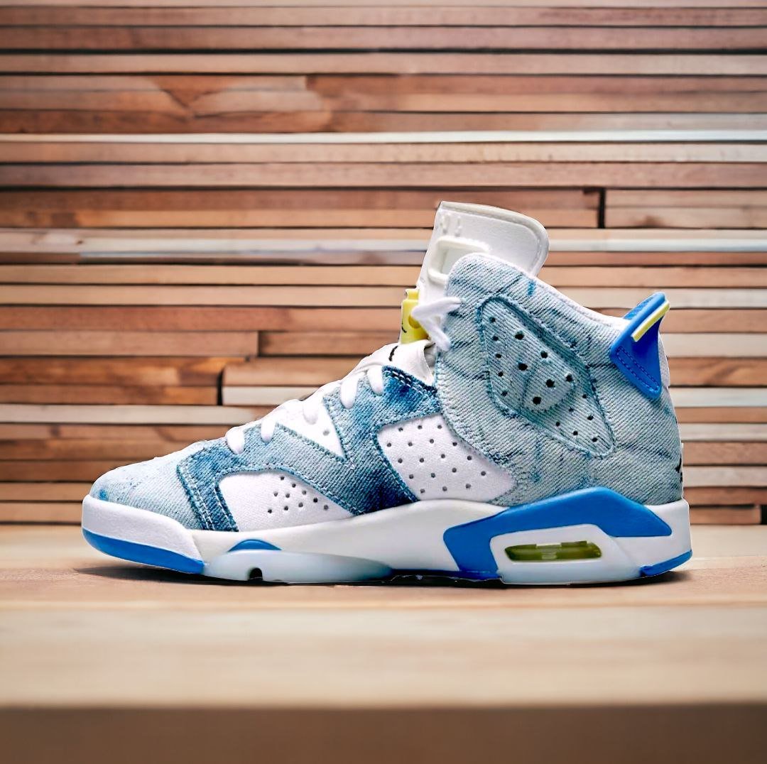 Air Jordan 6 || Color - Denim || High Neck || Grade – 1:1