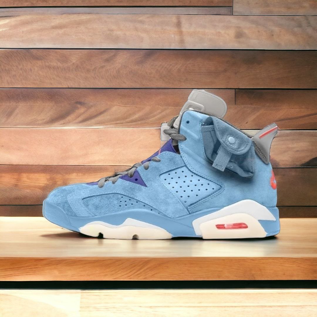 Air Jordan 6 || Color - Sky Blue || High Neck || Grade – 1:1