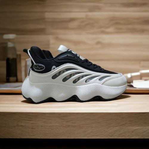 Tom 1988 || Men Sneakers || Color – White & Black || Low Neck || Grade – OEM