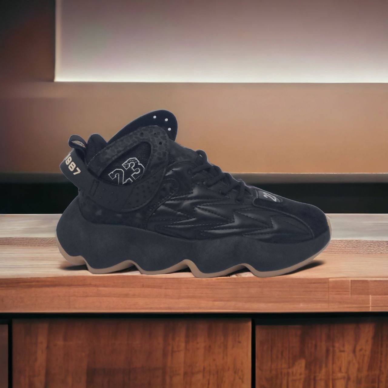 Tom 1988 || Men Sneakers || Color – Black || High Neck || Grade – OEM