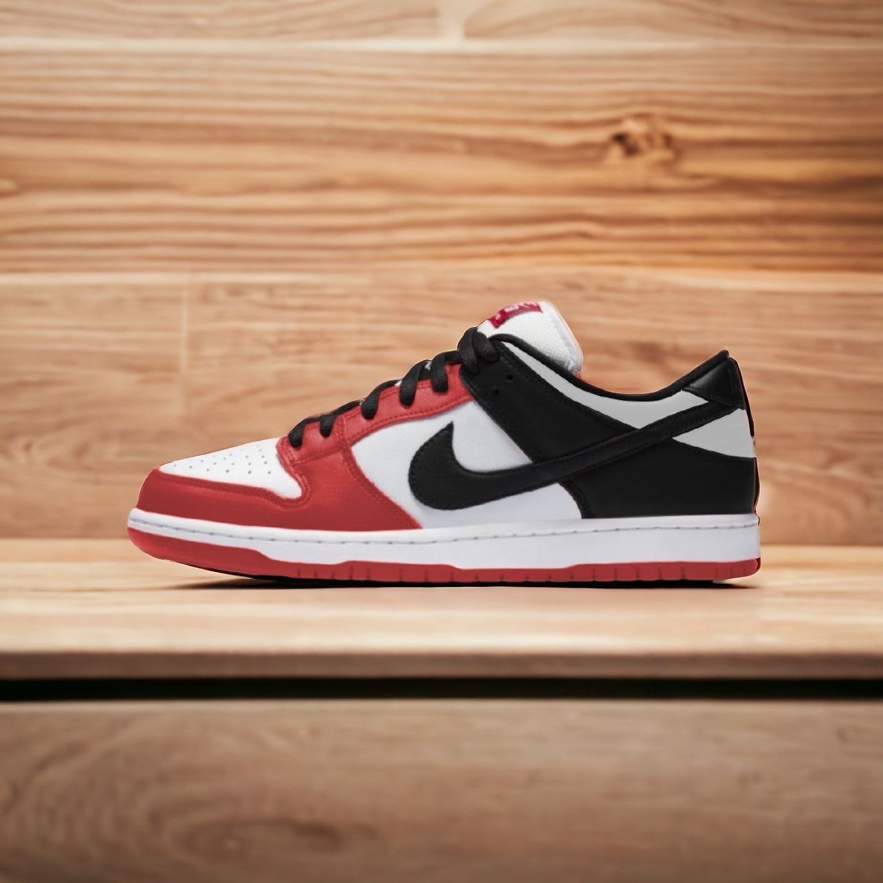 Air Jordan 1 SB Dunk || Color – Red & Black || Low Neck || Grade – OEM Superiod