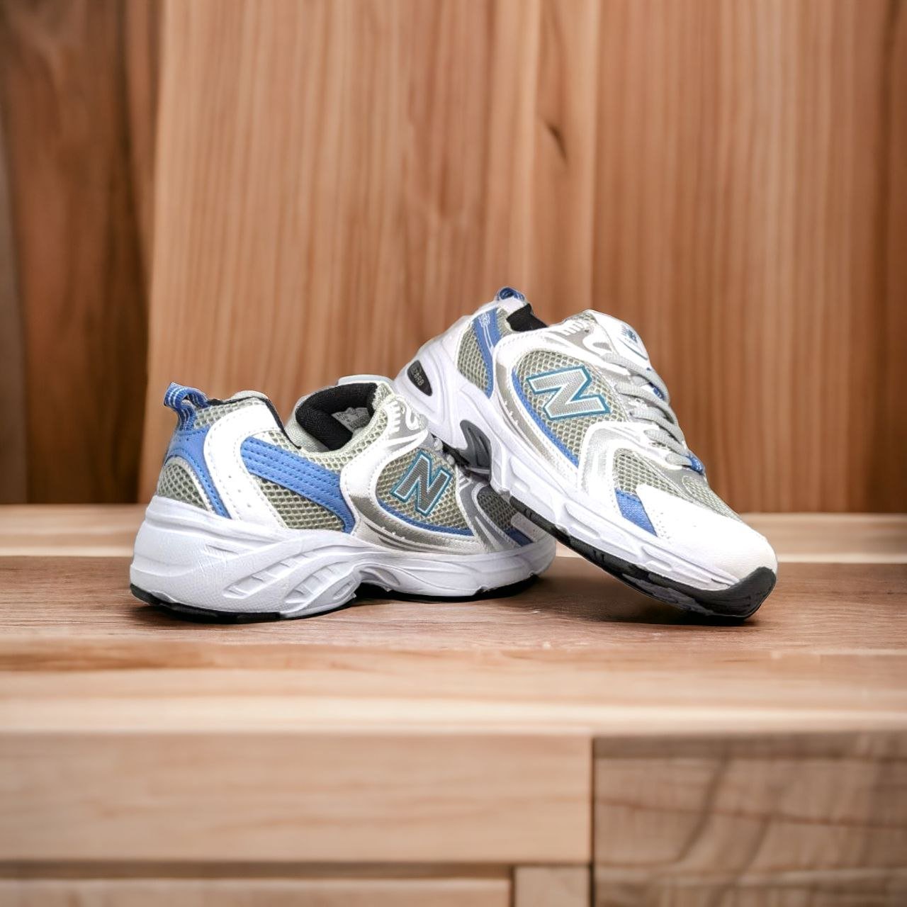 New Balance || Color – White & Blue || Men Casual Shoes || Running Shoes