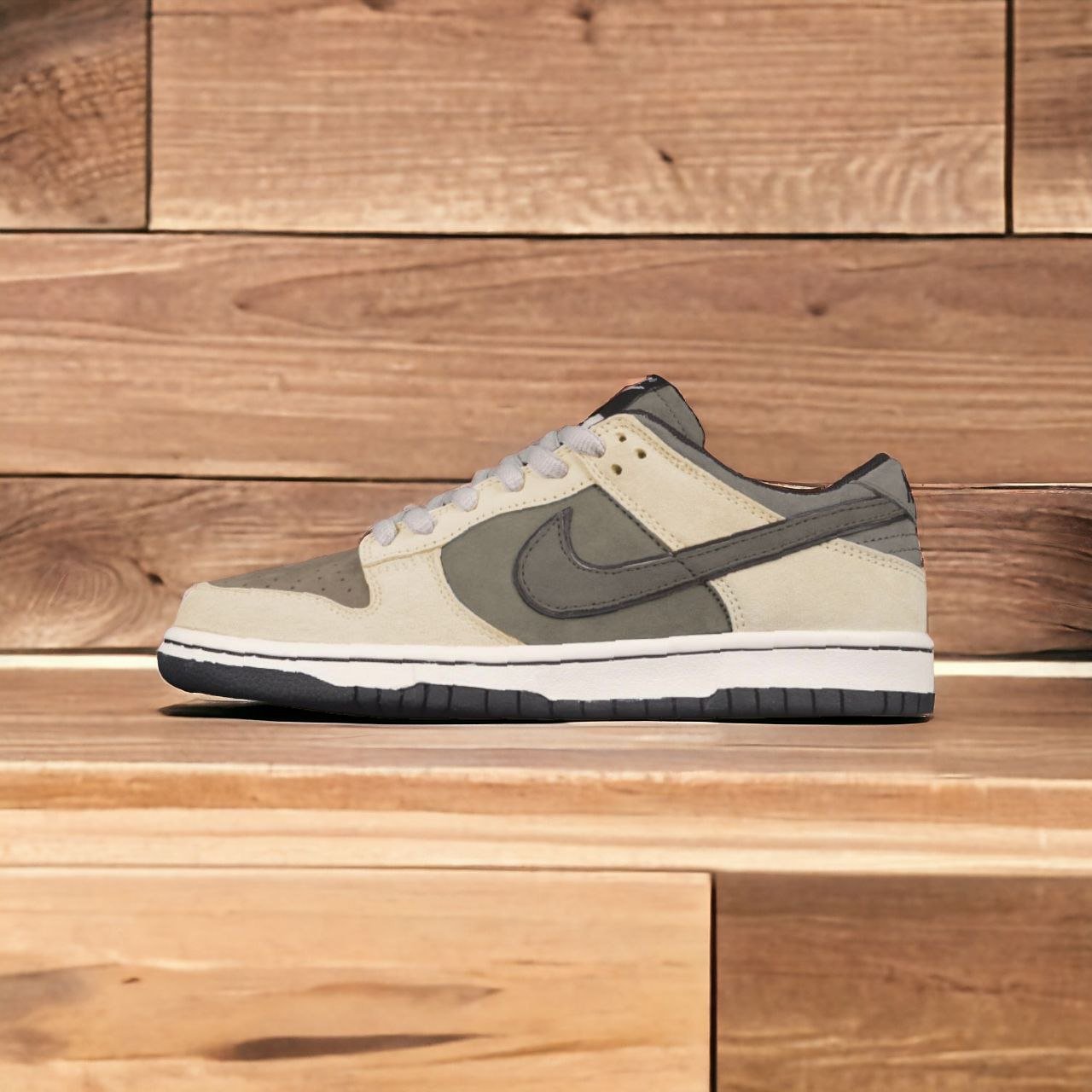 Air Jordan 1 SB Dunk || Color – Ash & Cream || Low Neck || Grade – OEM Superiod