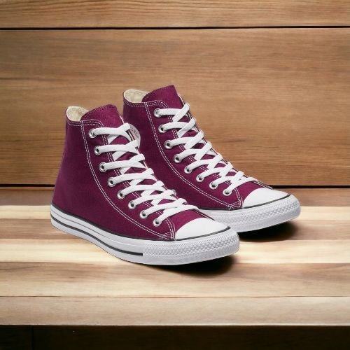 All Star Converse || Color - Maroon || High Neck || Grade - OEM